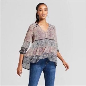 Knox Rose by Target Boho Blouse